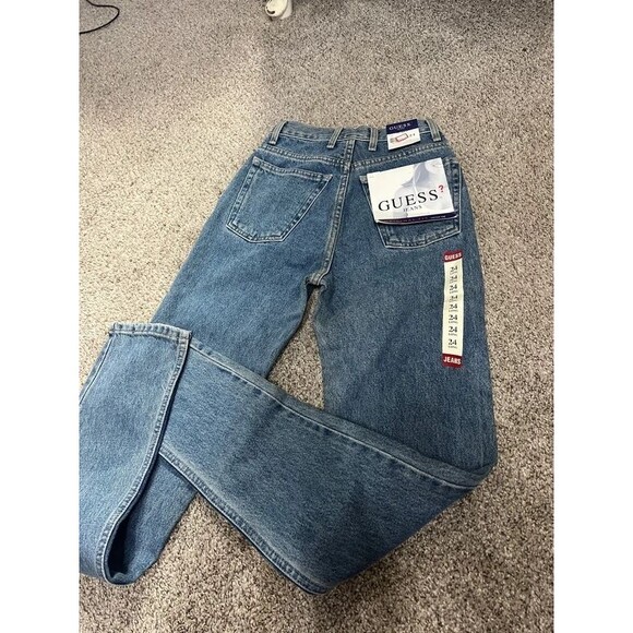 Guess Denim - Guess Vintage dead stock 24 long jeans narrow leg 90's